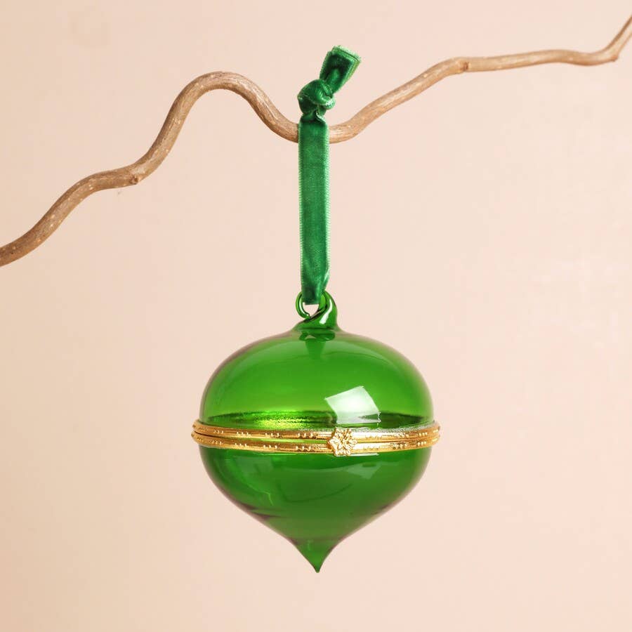Evergreen Bauble Ornament