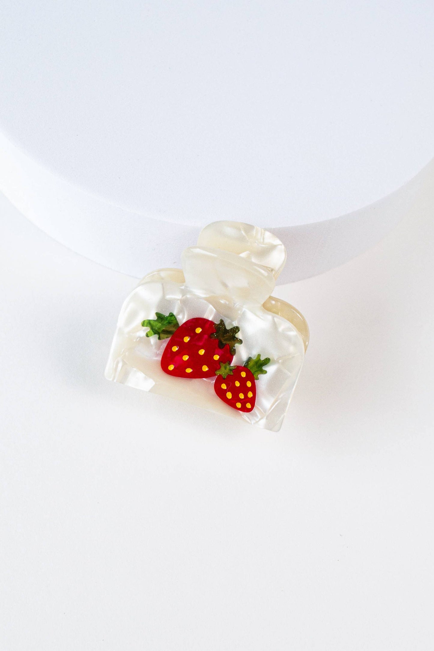 Strawberry Farm Hair Clip
