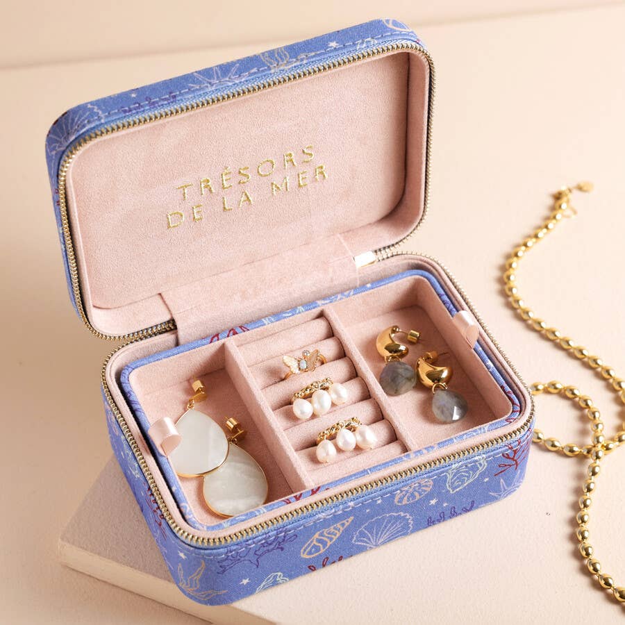 Tresors de la Mer | Travel Jewelry Case