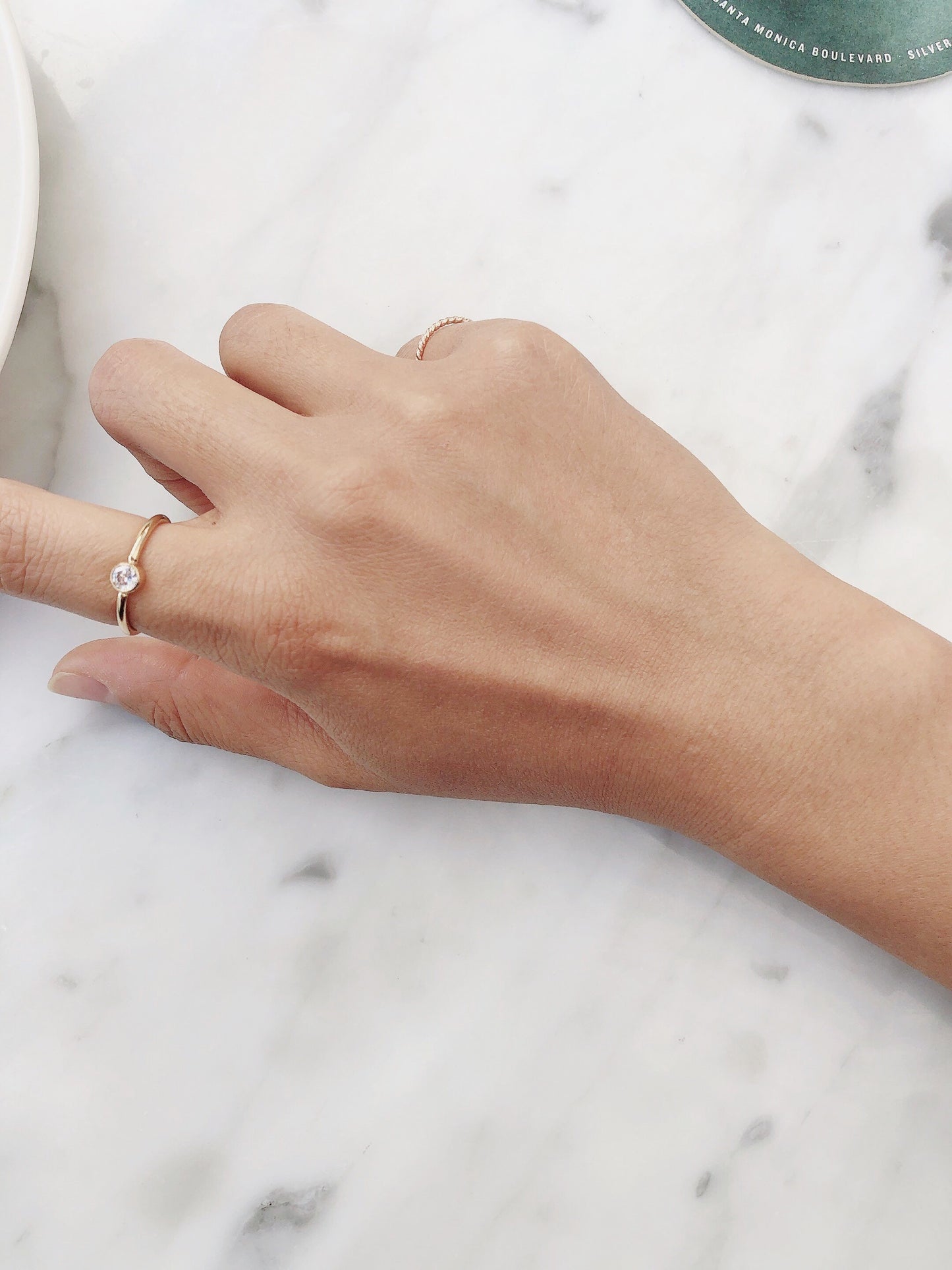 Thick CZ Ring