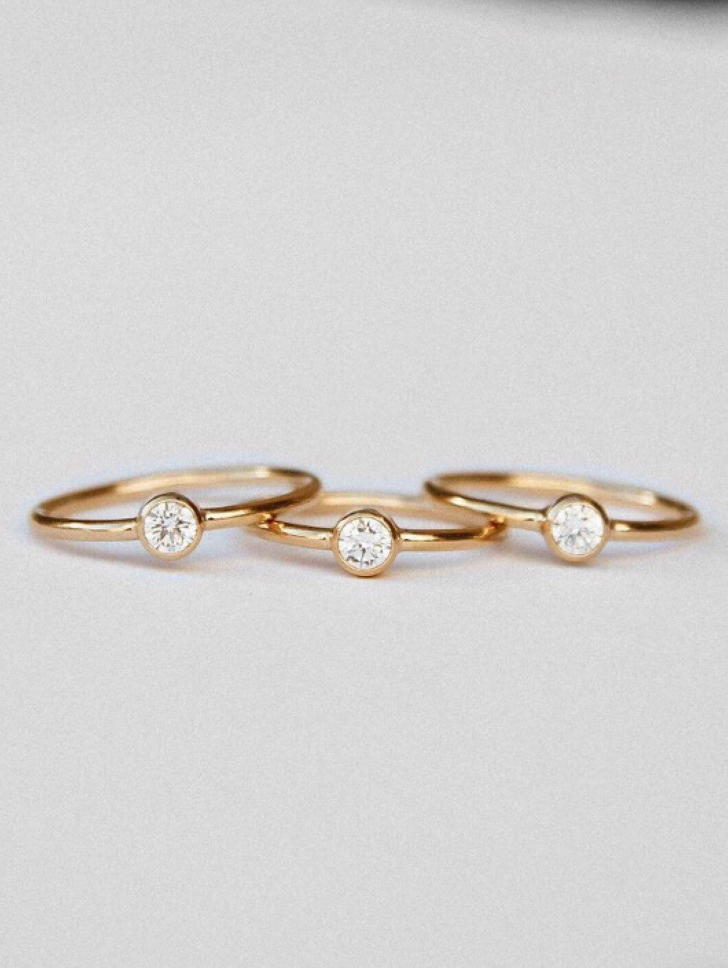 Thick CZ Ring