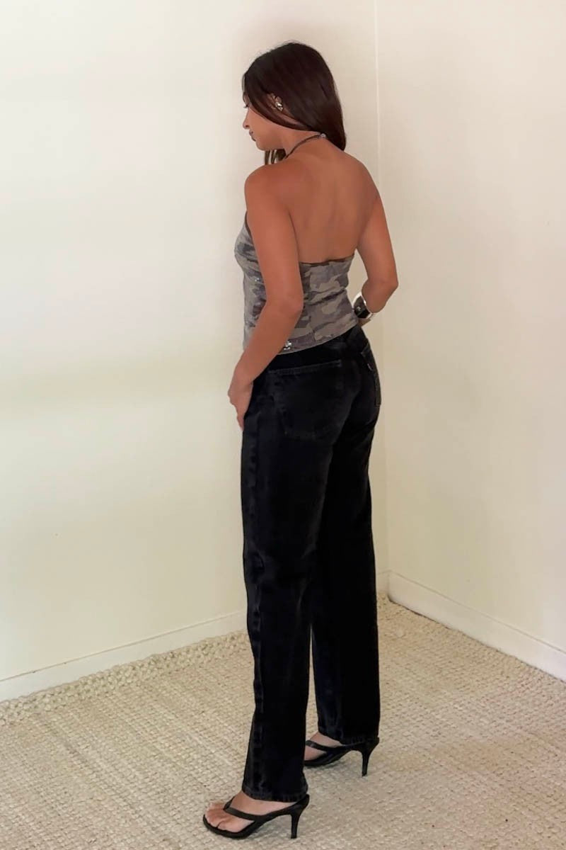 Dancing in Disguise Halter Top