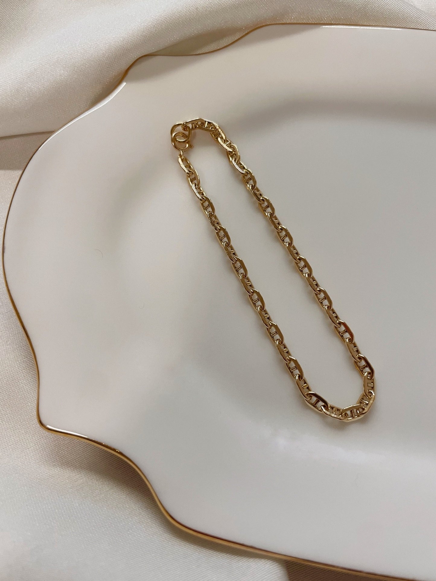 Mariner Cable Chain Bracelet