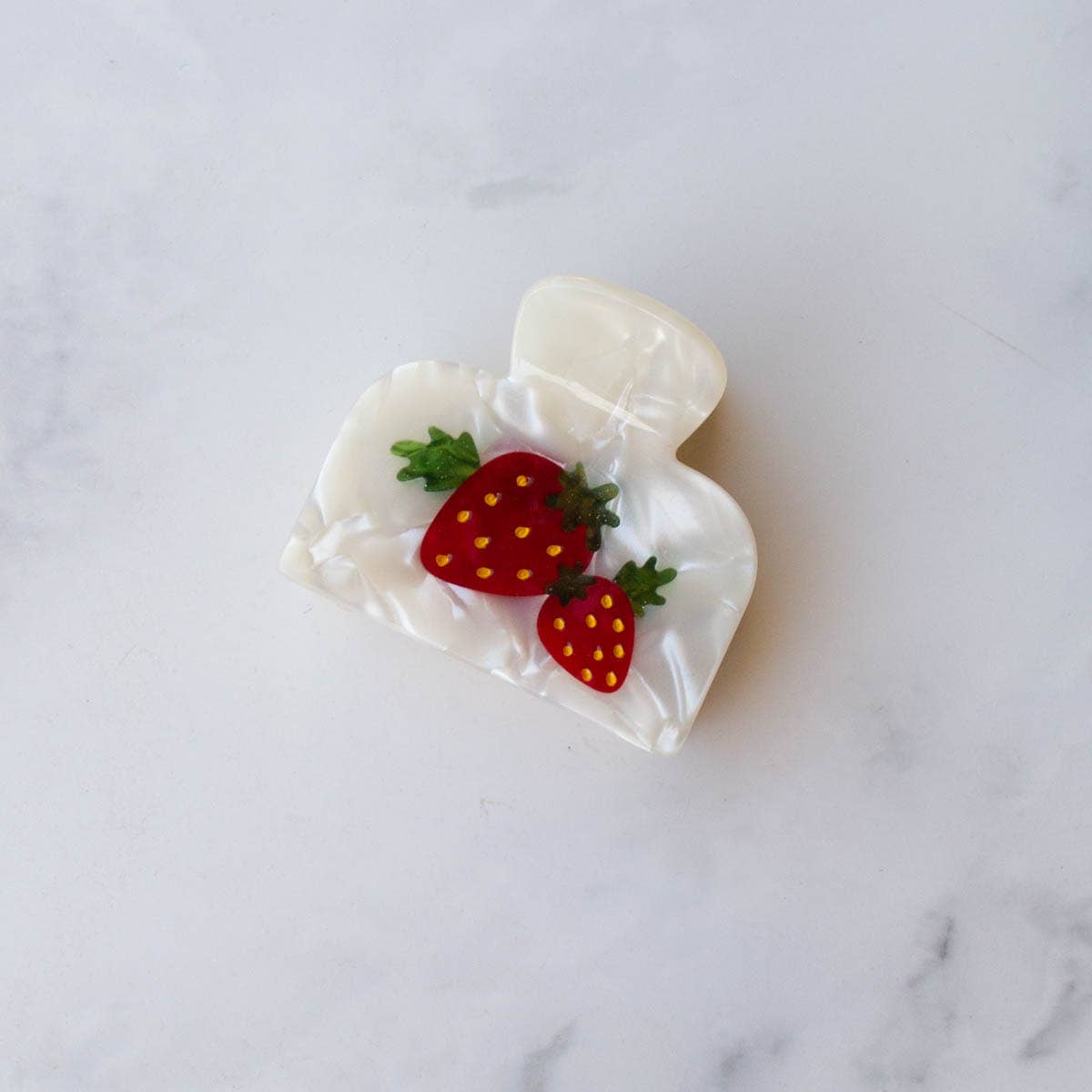 Strawberry Farm Hair Clip