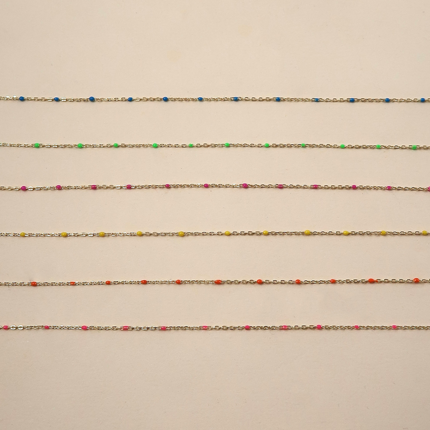 Double Strand Enamel Bracelet
