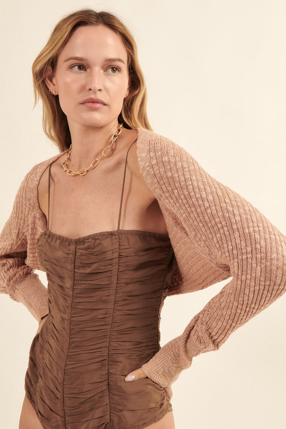 Gertrude Shrug Cardigan