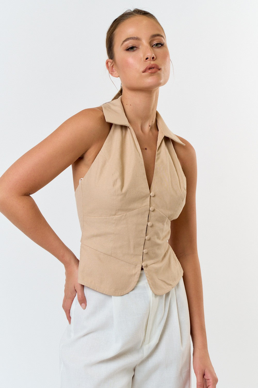 Suhey Halter Top