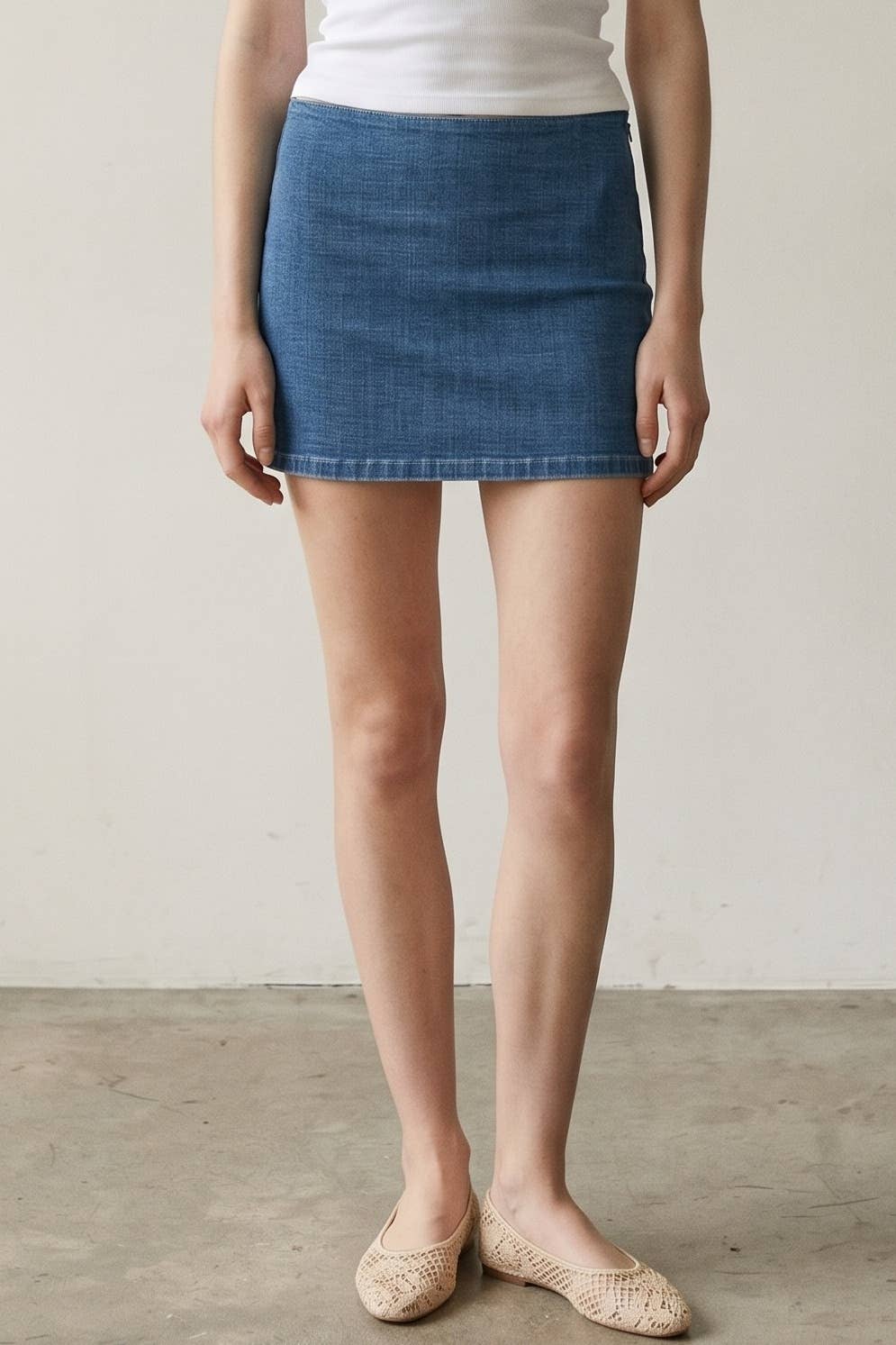 Daniella Denim Mini Skirt