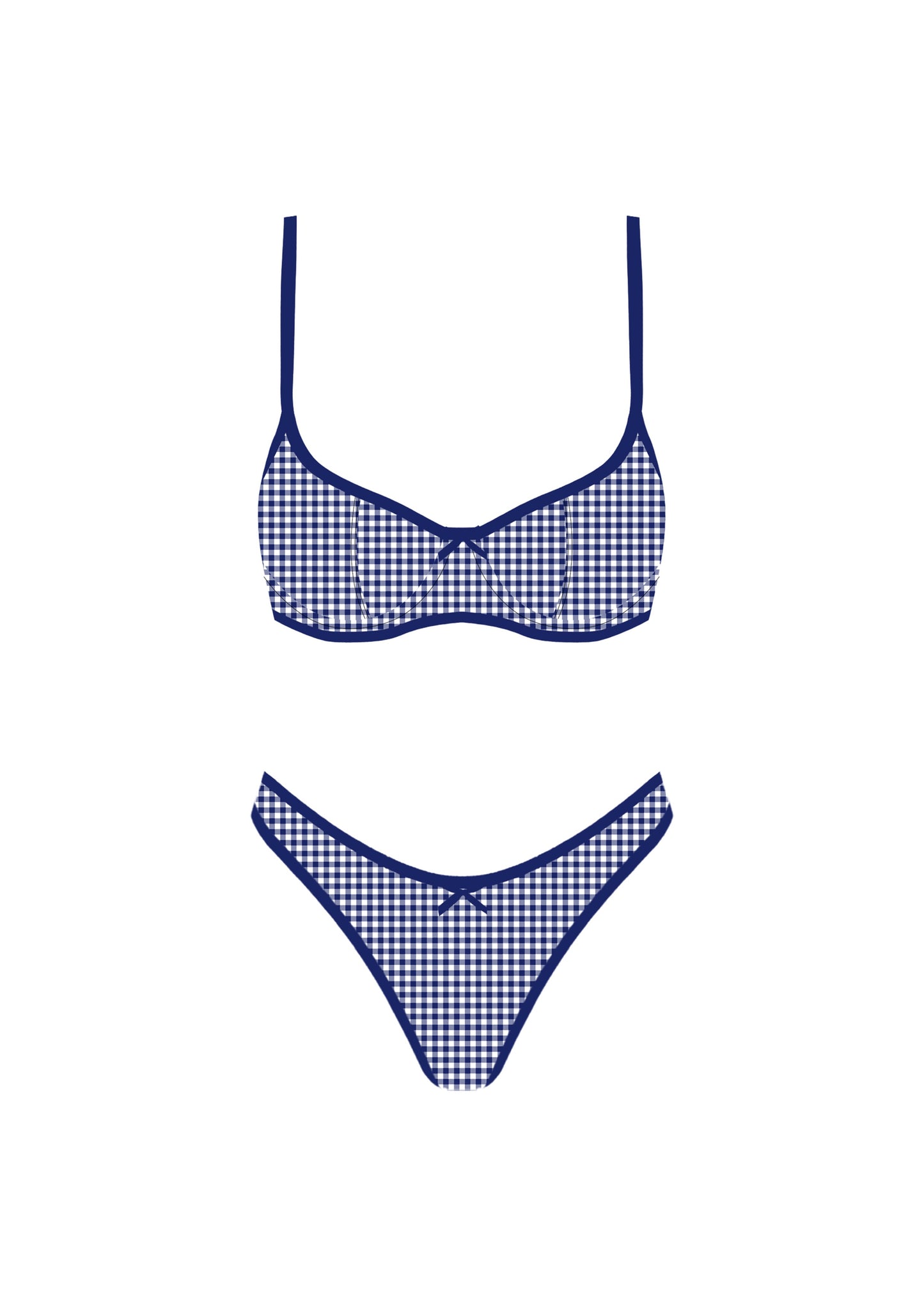Arlo Gingham Bikini