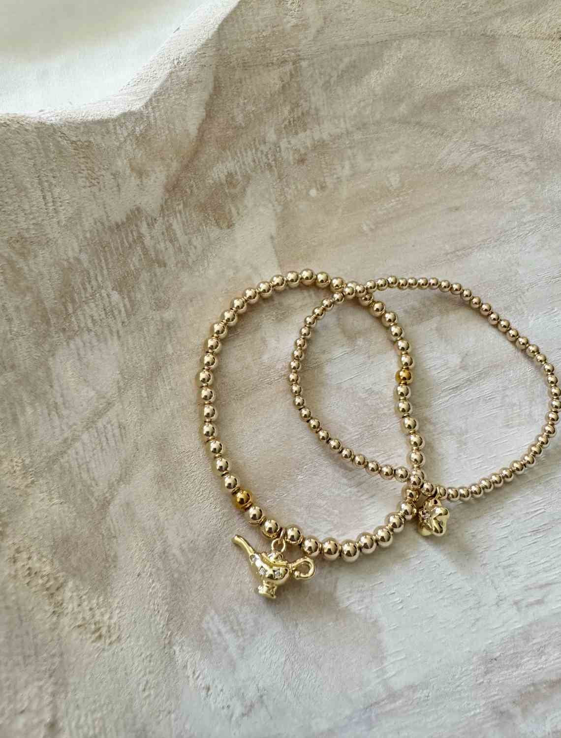 Genie Lamp Bead Bracelet