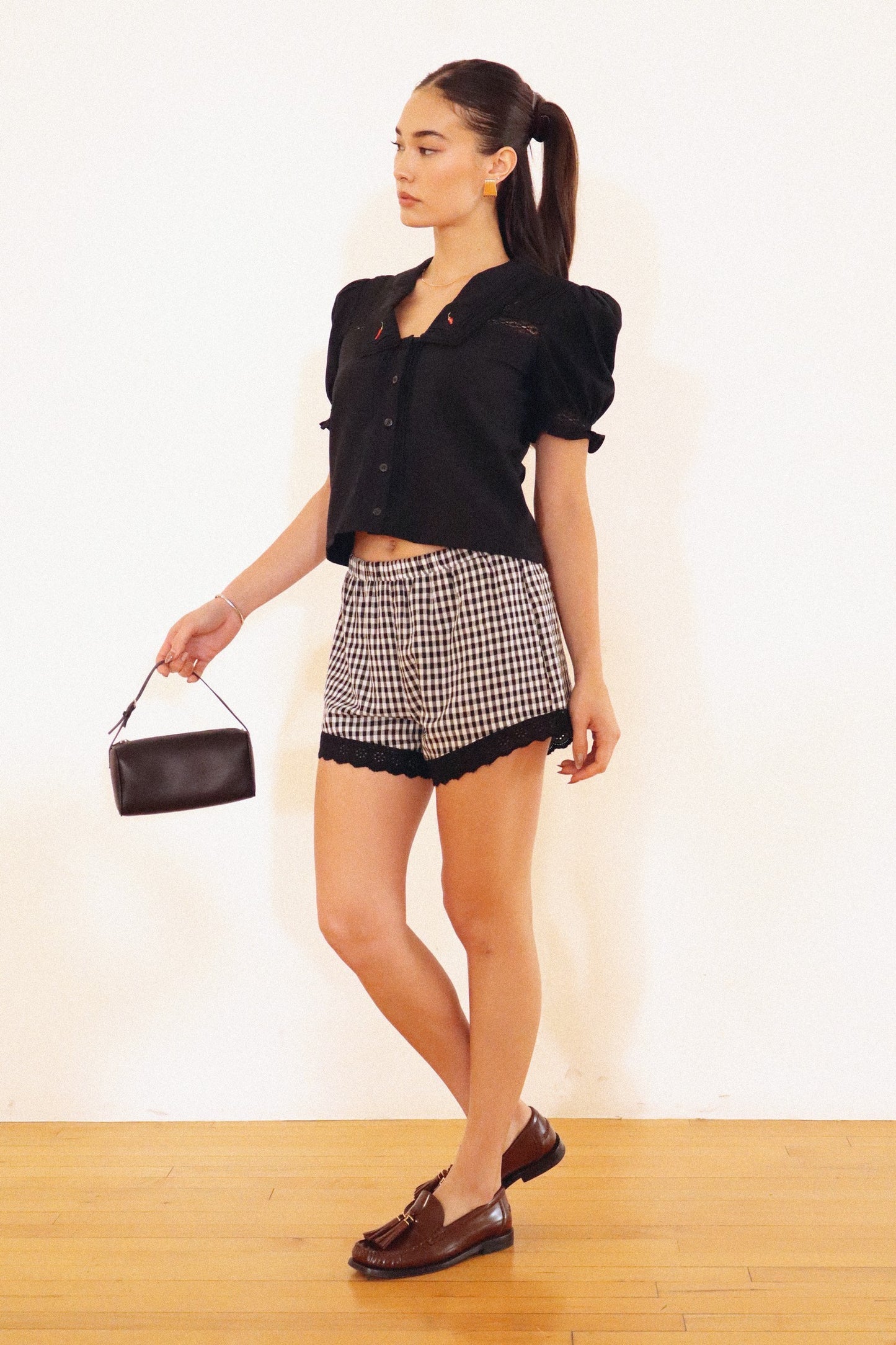 Ginny Gingham Shorts