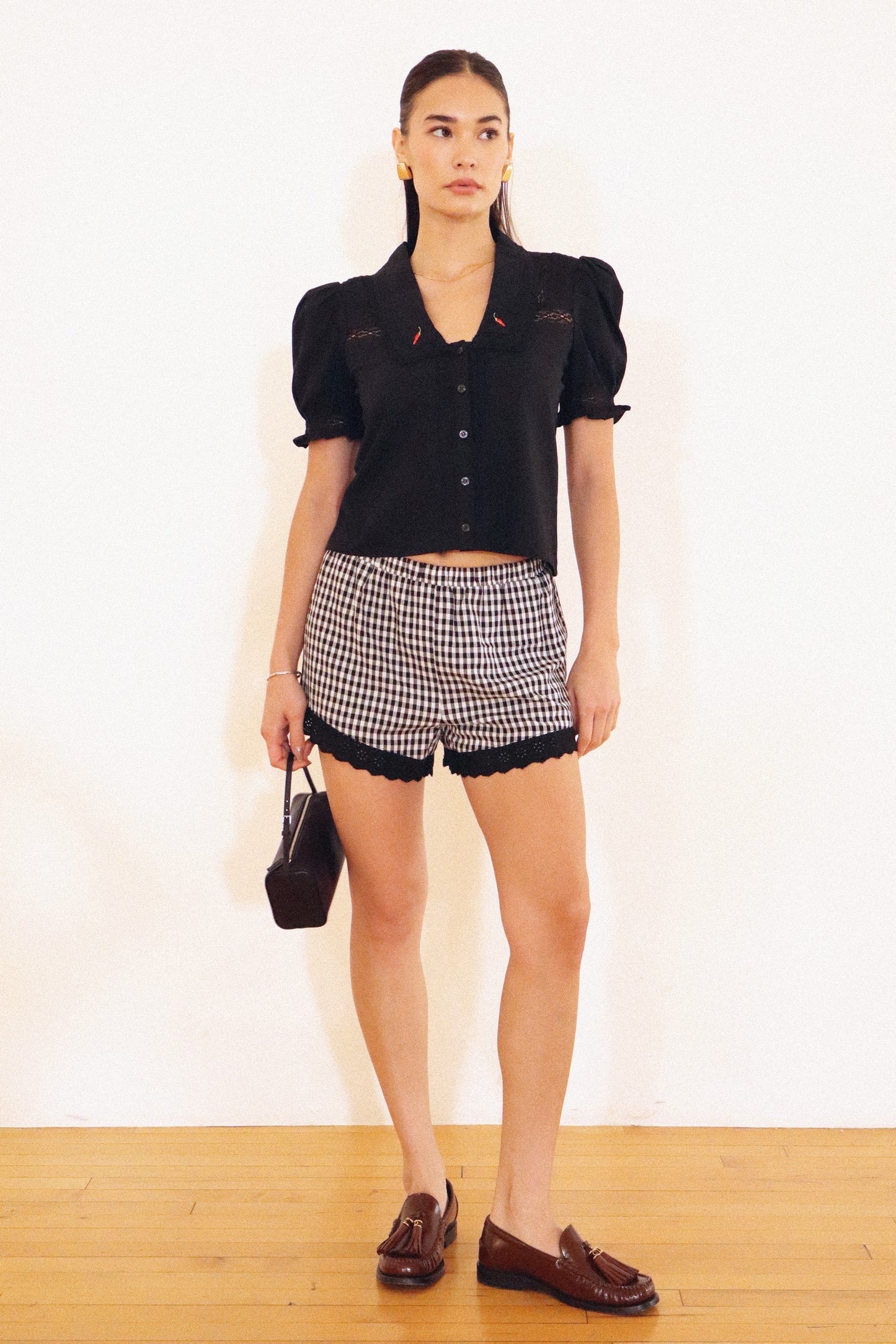 Ginny Gingham Shorts