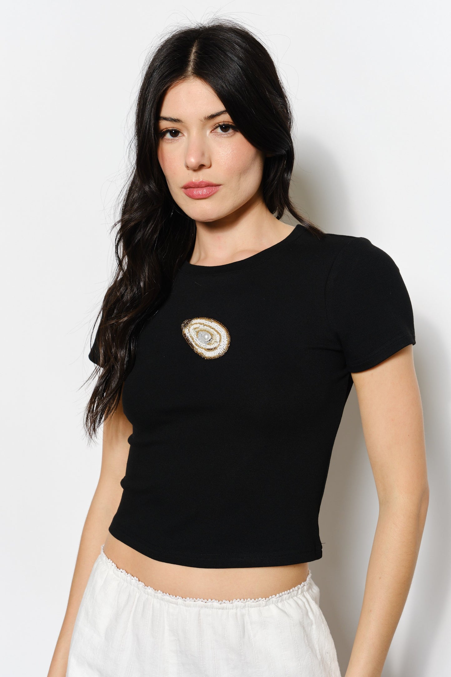Ostrea Oyster Beaded Tee