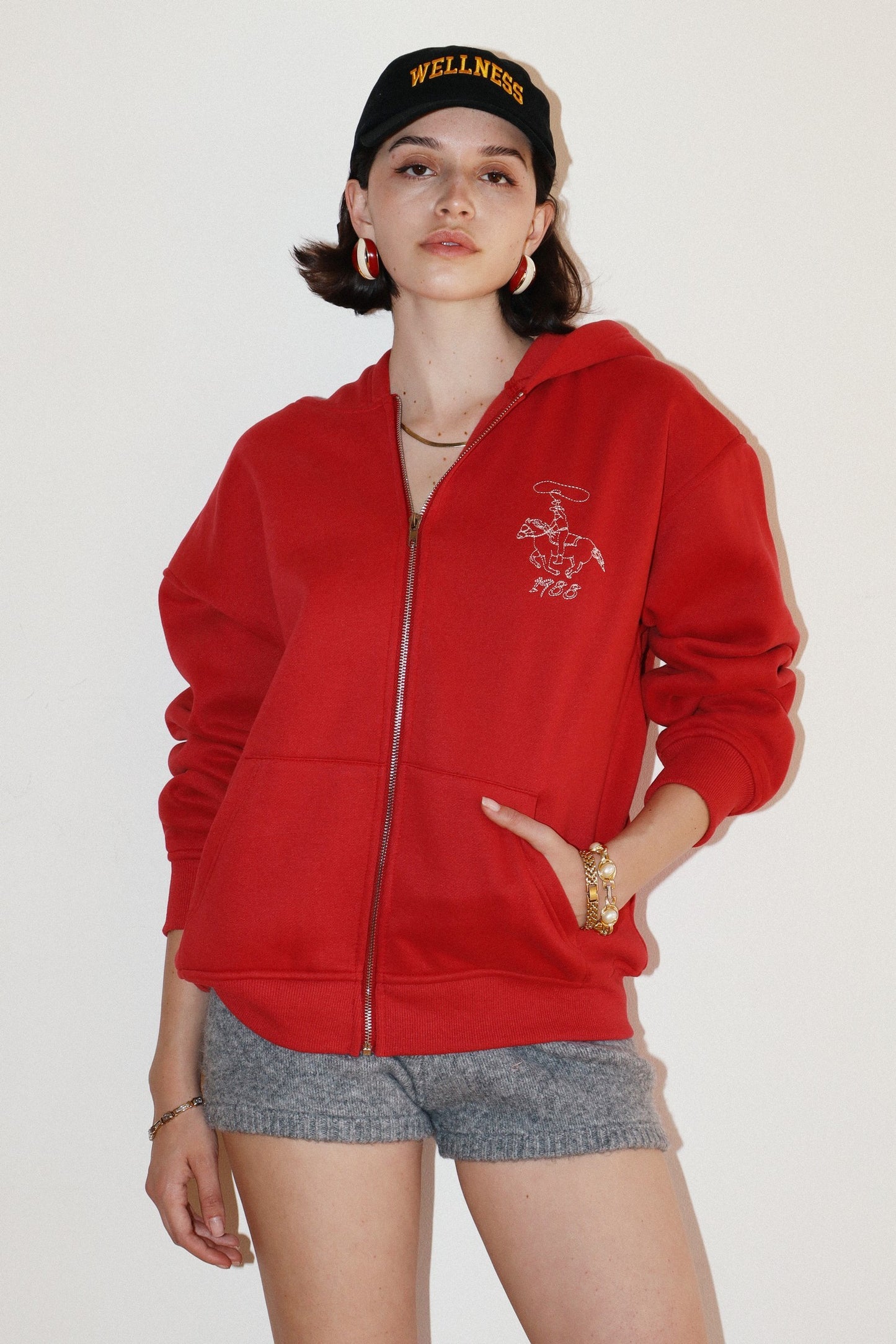 Lucky Baby Zip-Up Hoodie