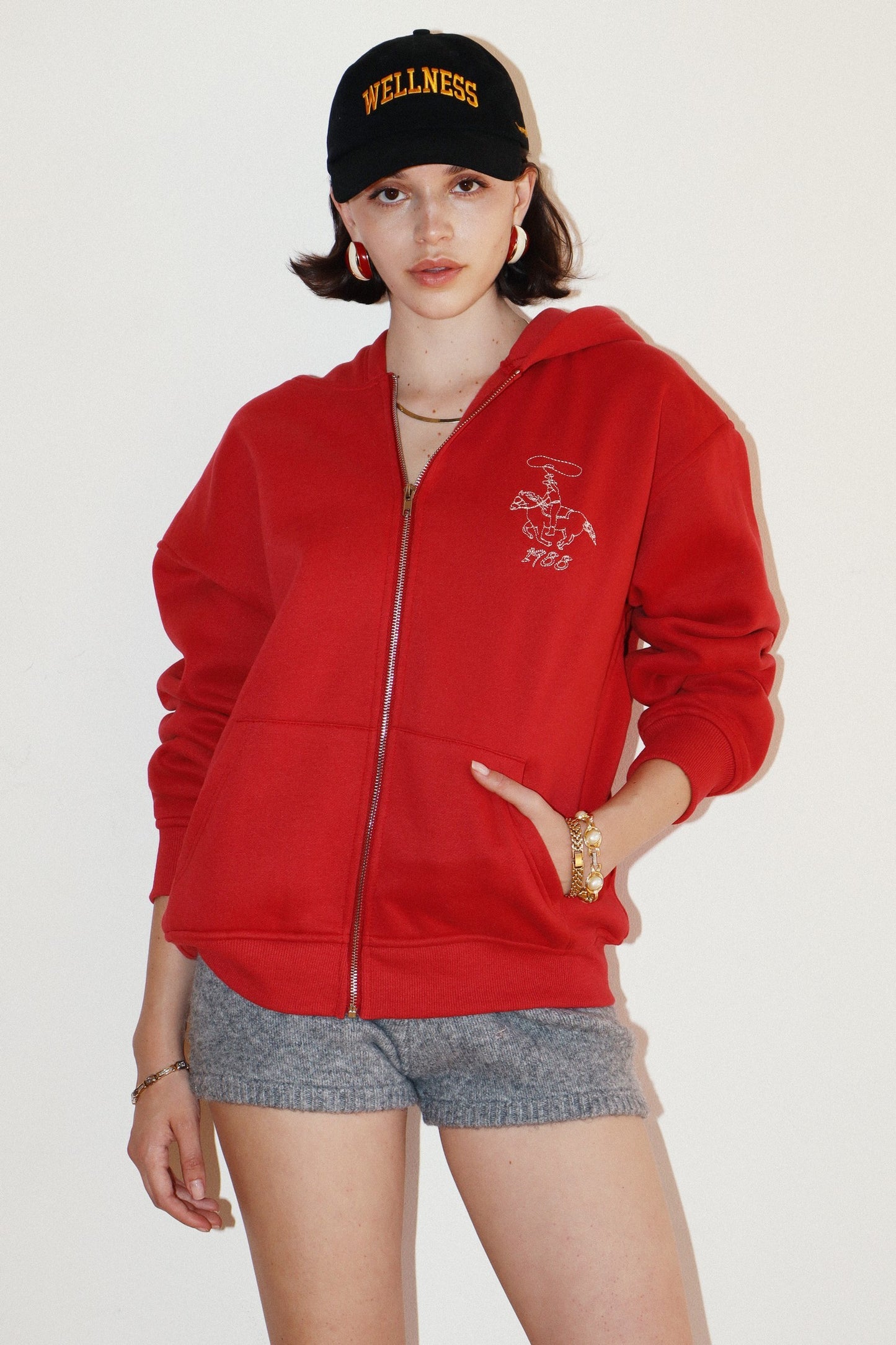Lucky Baby Zip-Up Hoodie