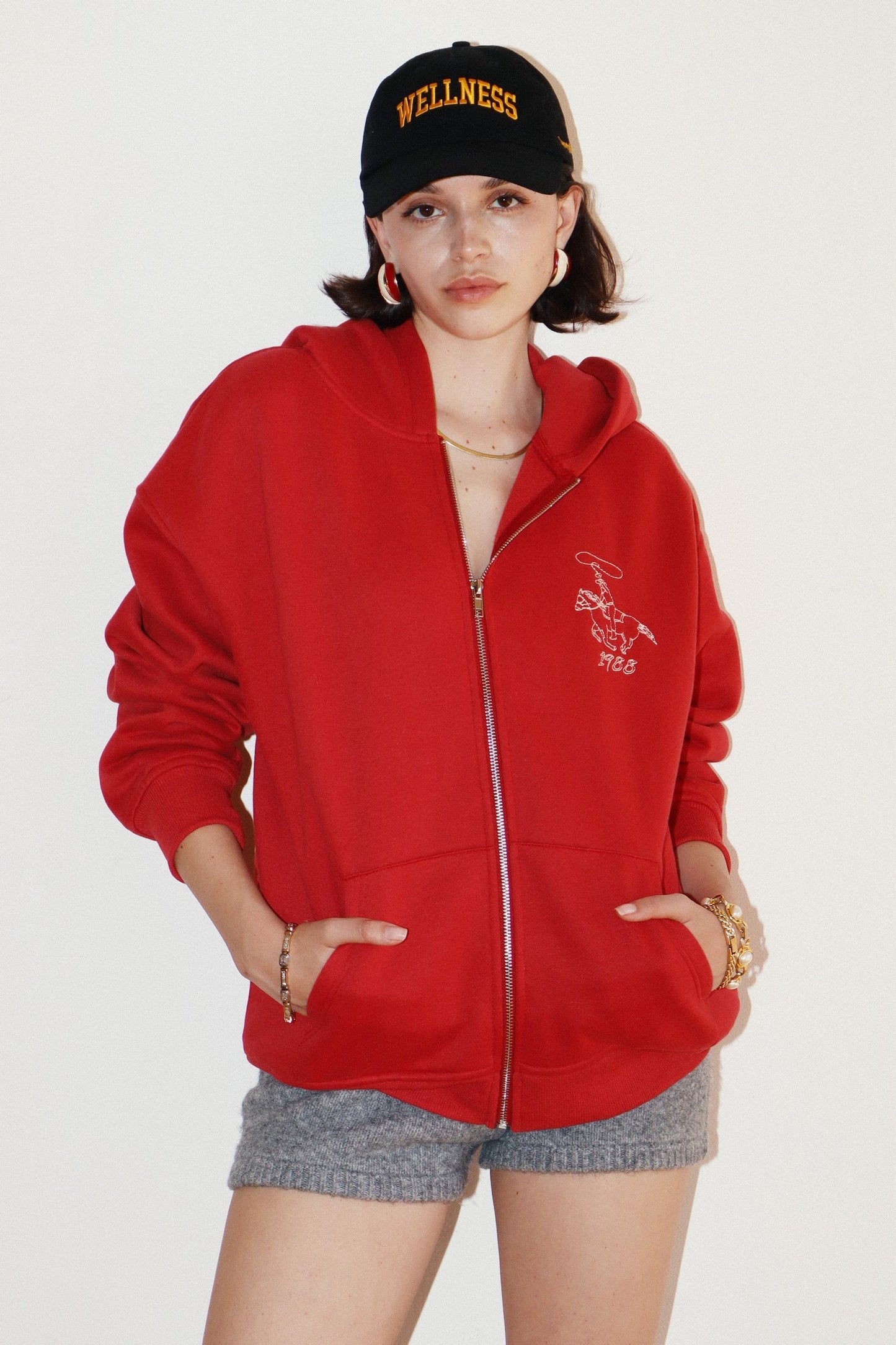 Lucky Baby Zip-Up Hoodie