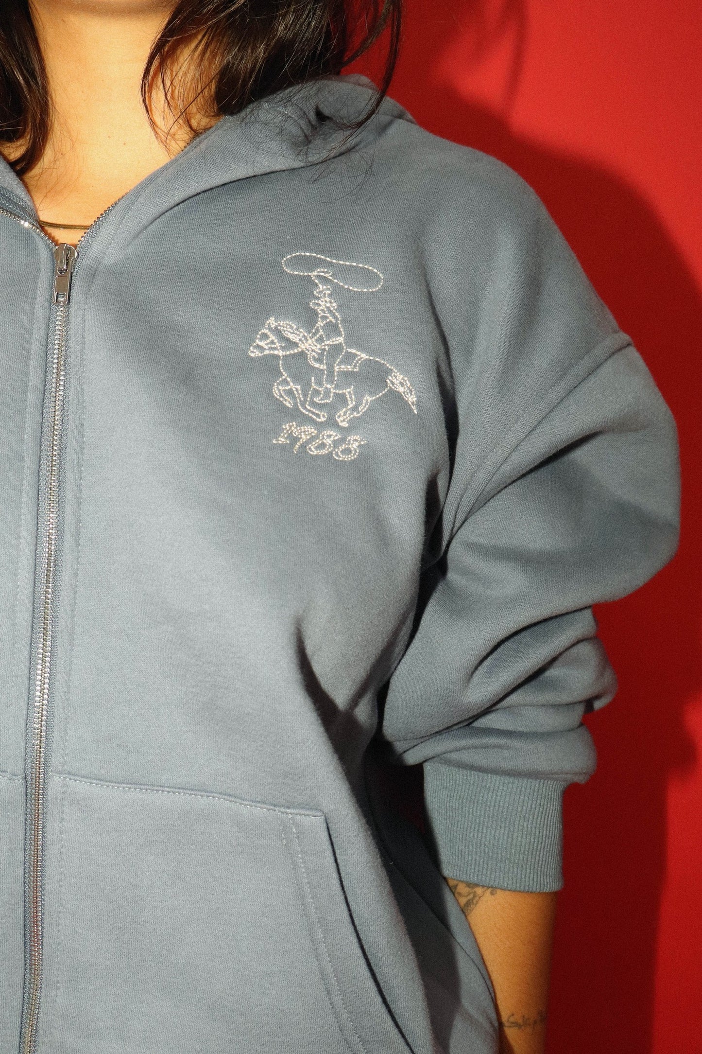 Lucky Baby Zip-Up Hoodie