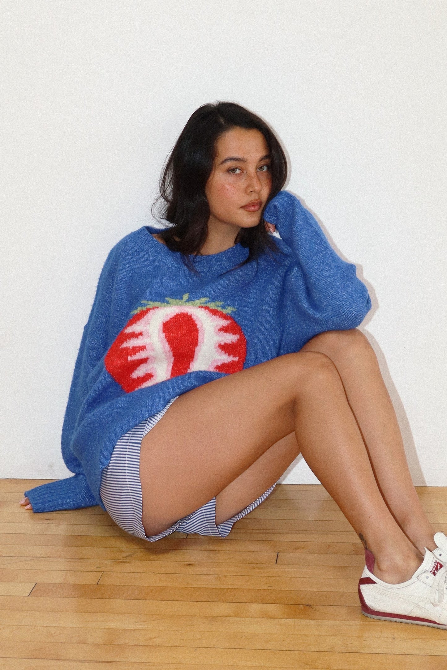 Feeling Berry Blue Sweater