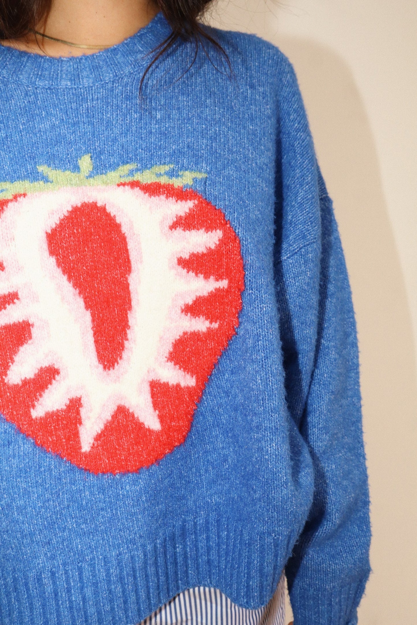 Feeling Berry Blue Sweater