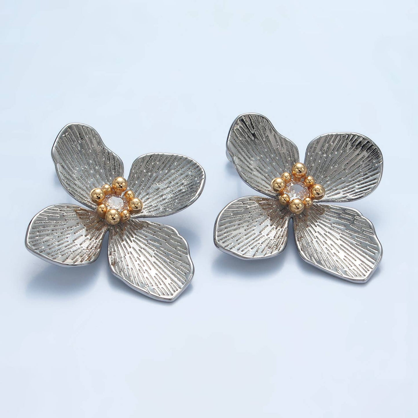 Florinda Earrings | White Gold