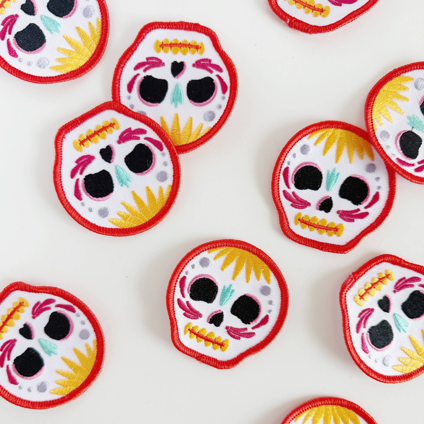 Calavera Día de los Muertos Patch