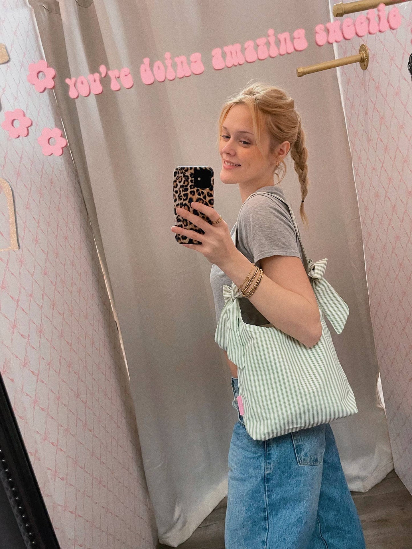 Basil Bow Tote