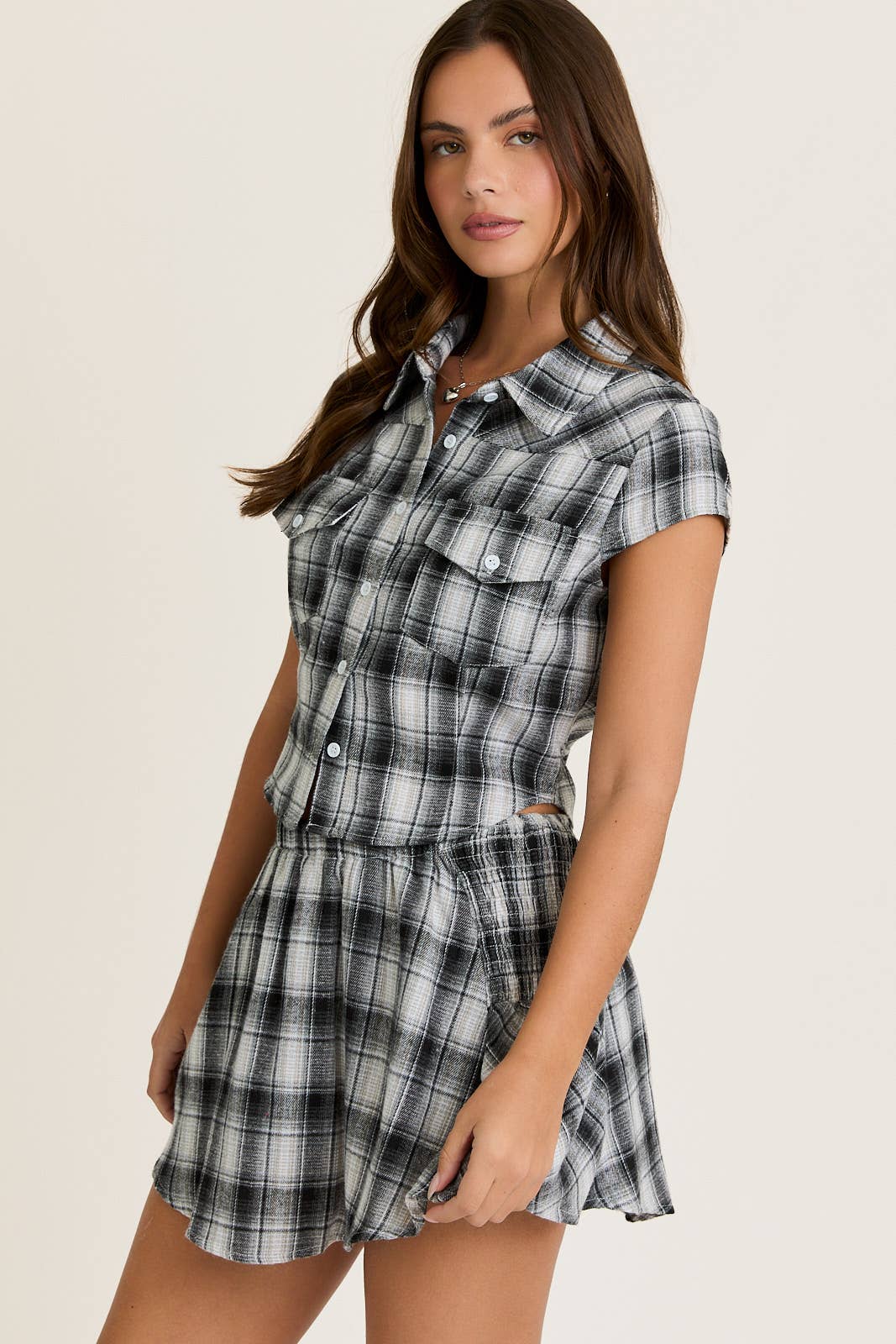 Norris Plaid Set