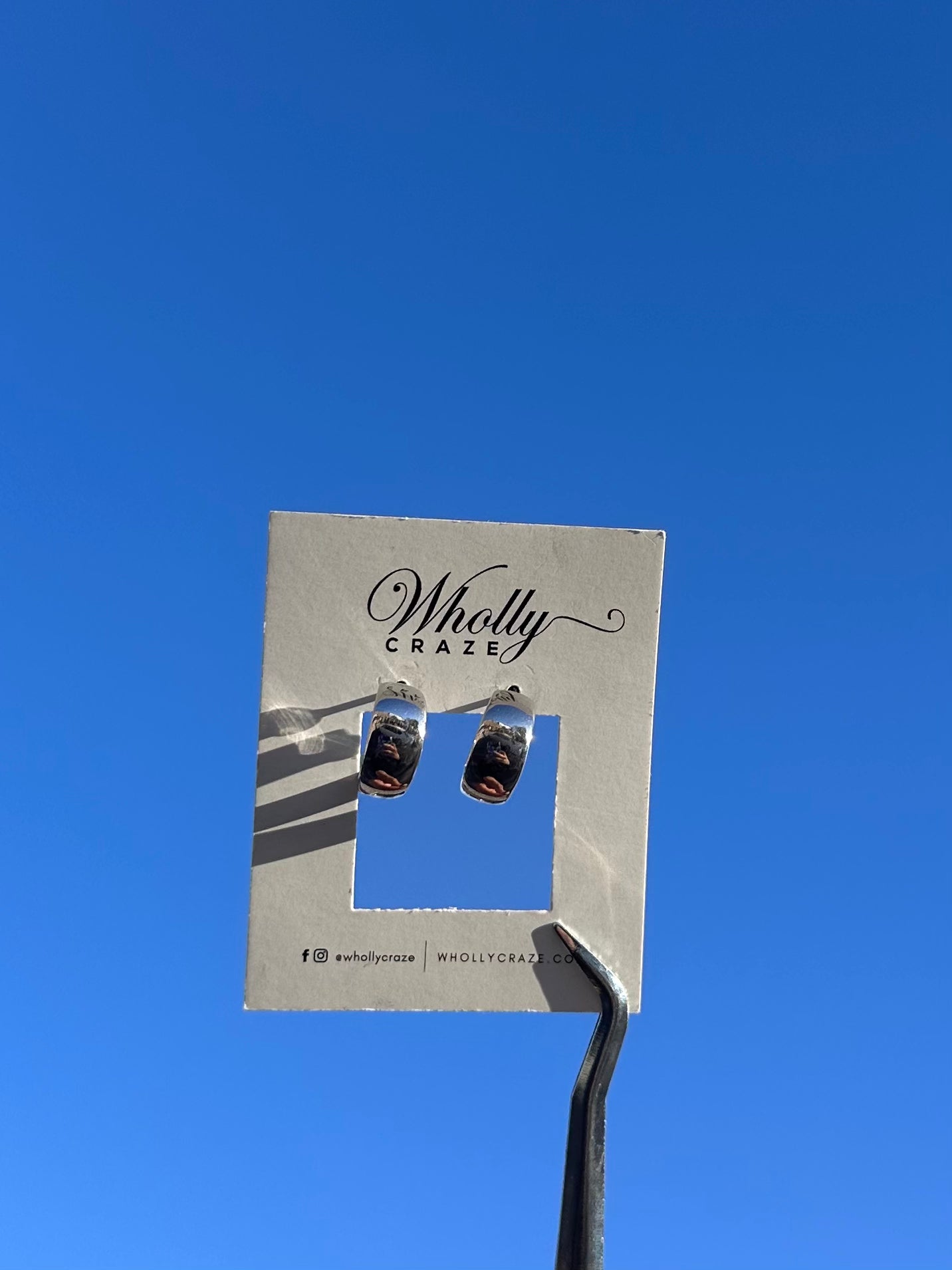 Silver Hoop | Wide
