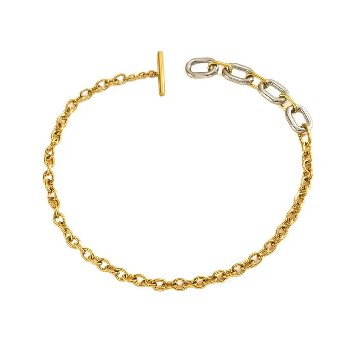 Arthur Mixed Metal Necklace