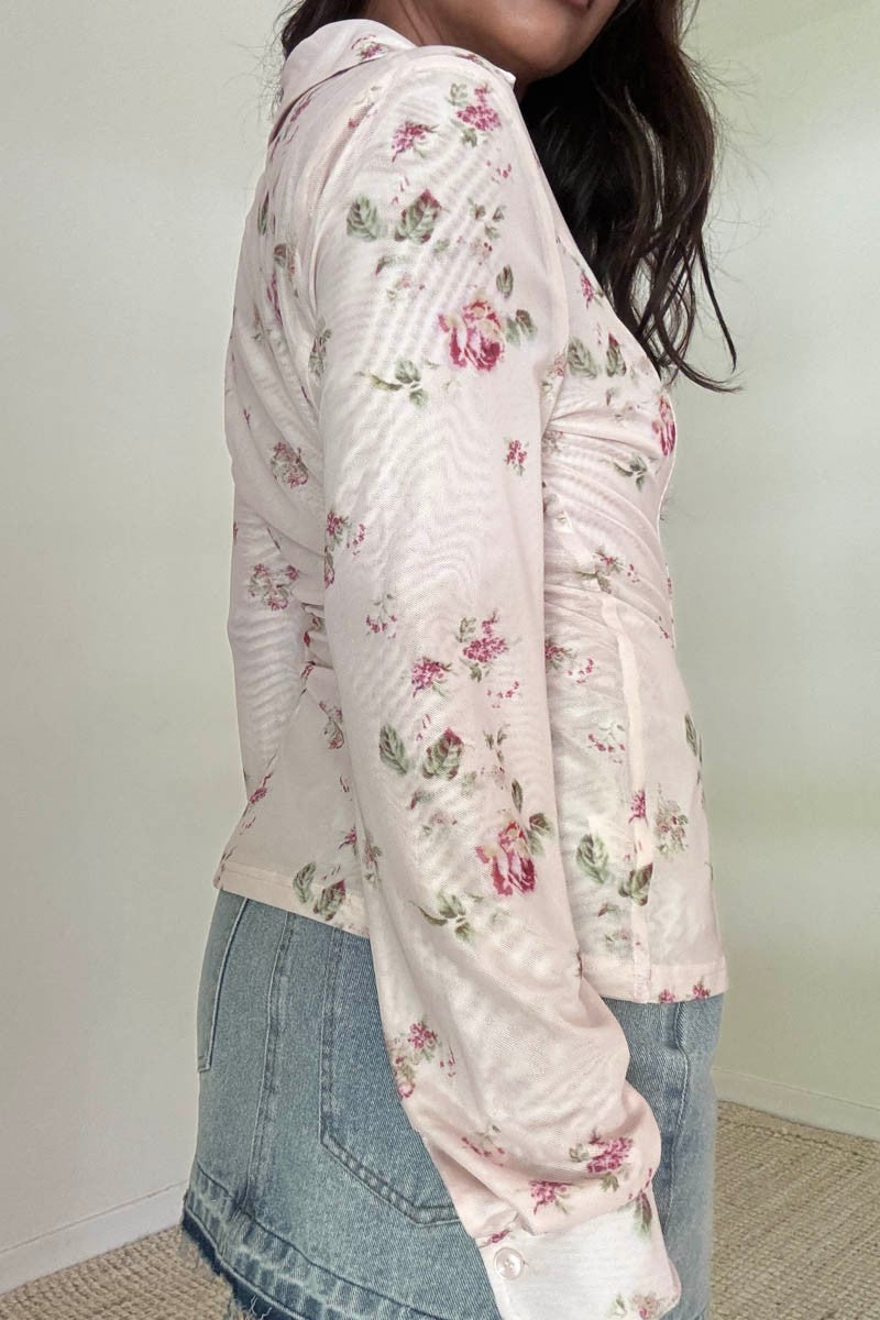 Flor Button Up