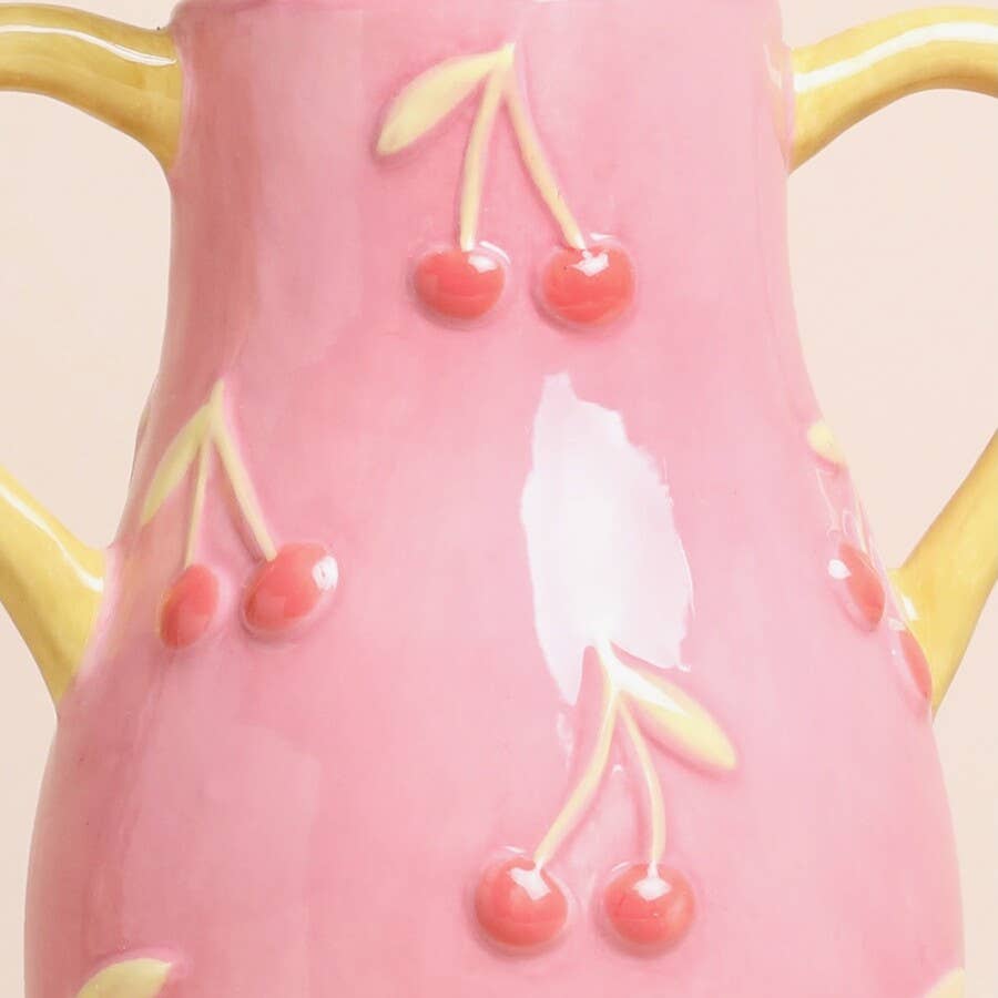 Cherry Lemonade Vase