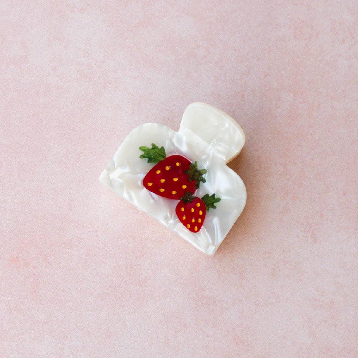 Strawberry Farm Hair Clip