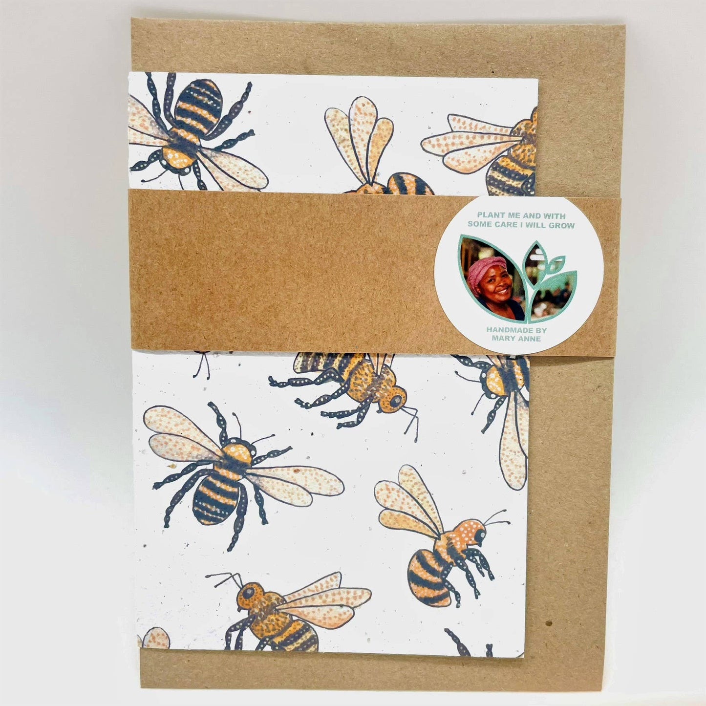 Pollinators | Growing Paper Greeting Card