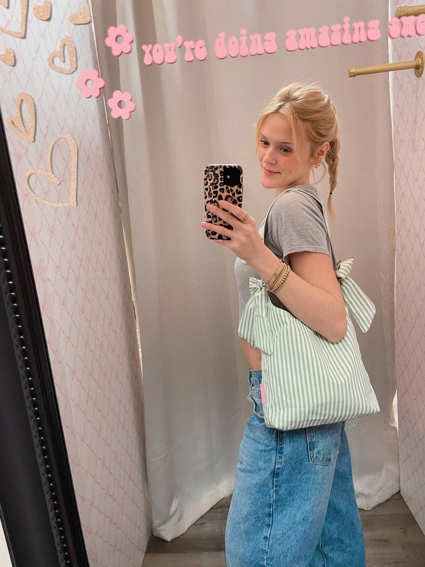 Basil Bow Tote
