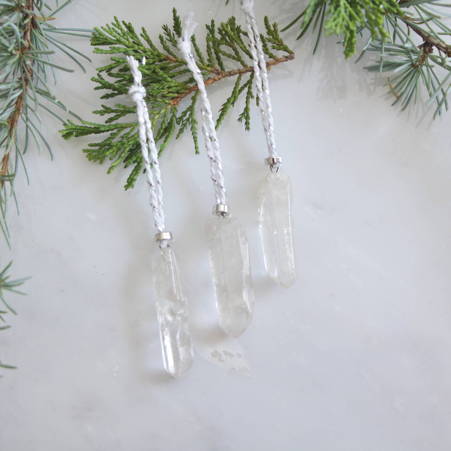 Quartz Crystal Ornament / Package Charm