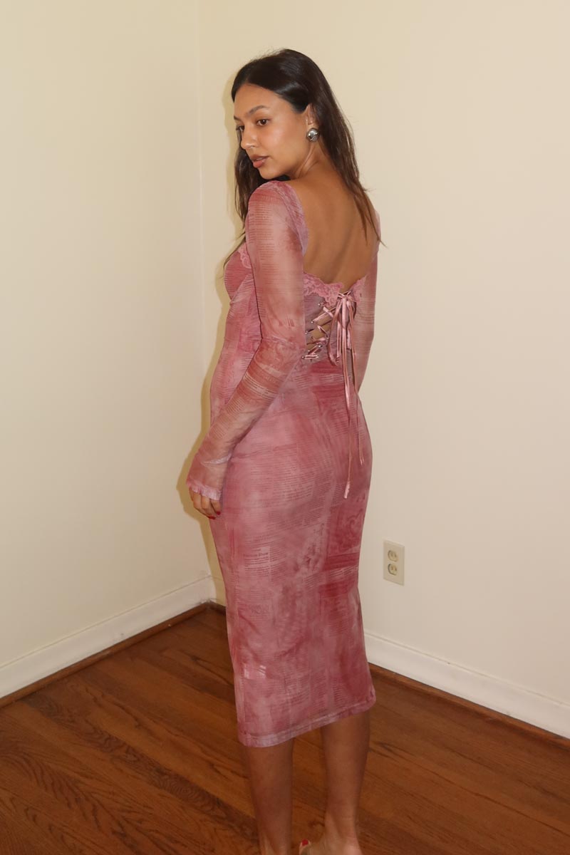 Tell Me More Midi Dress