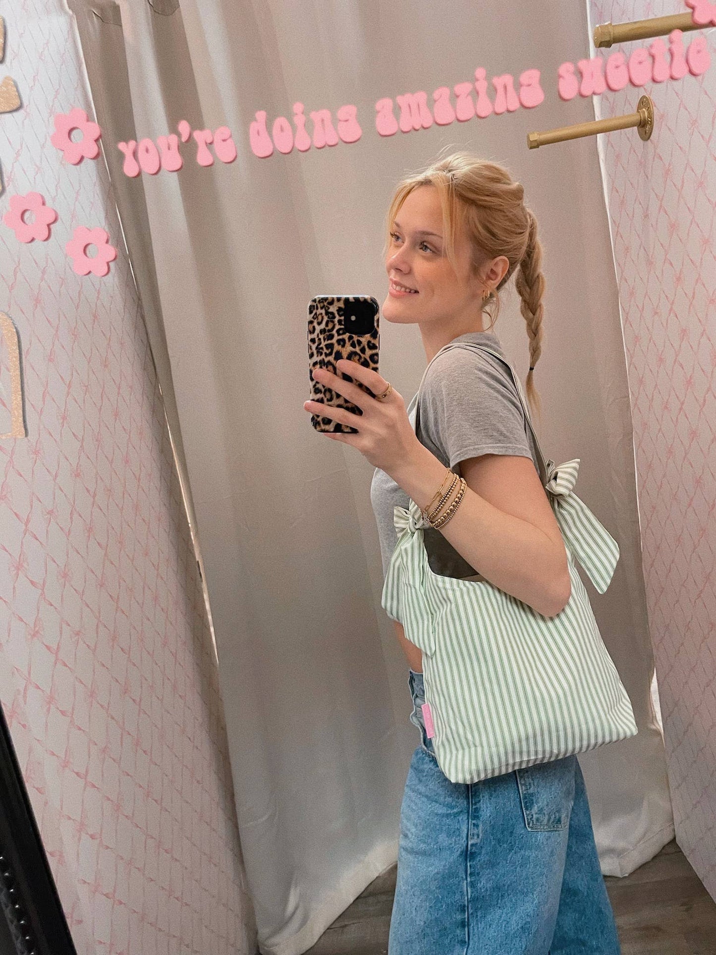 Basil Bow Tote