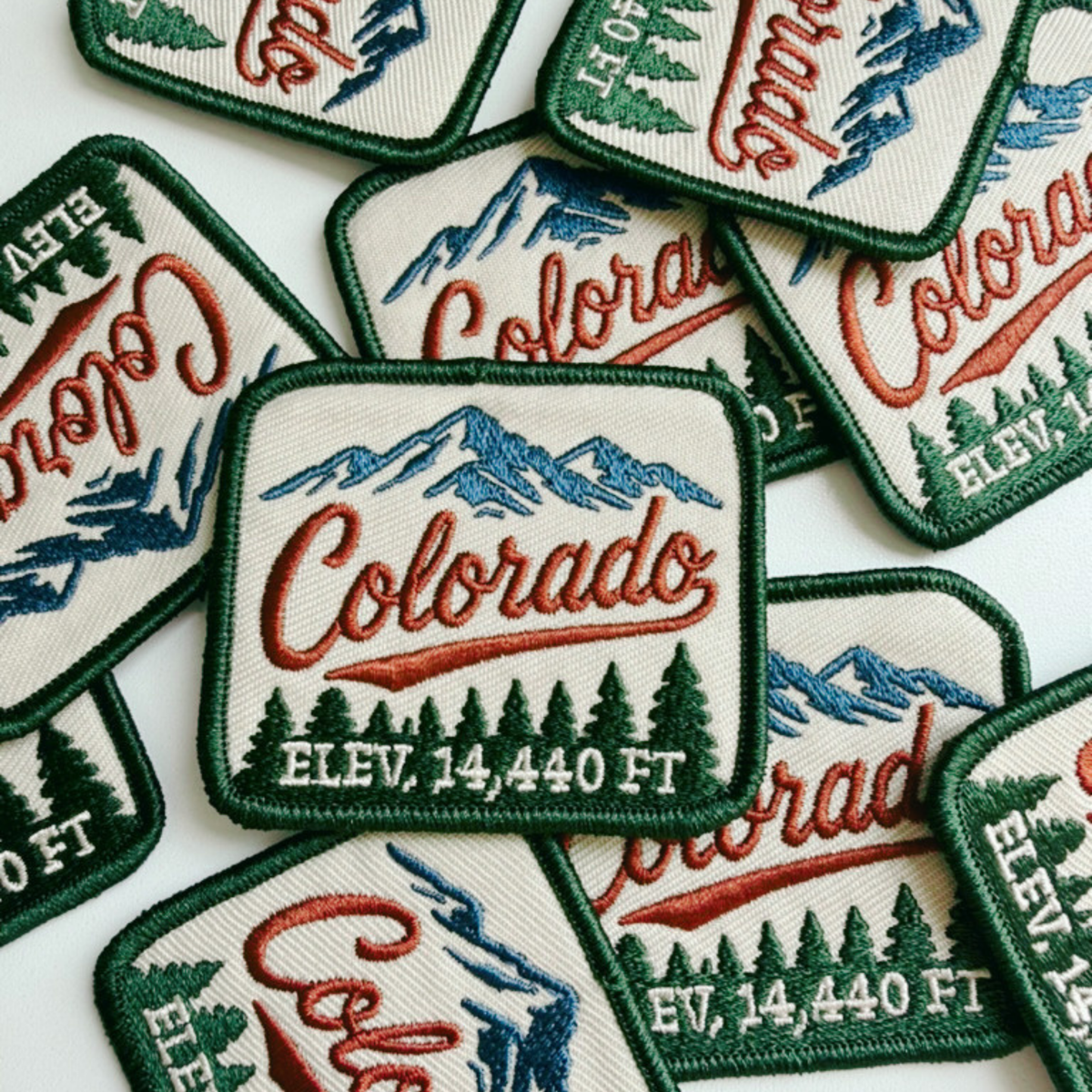 Colorado Elevation 14,440ft Patch