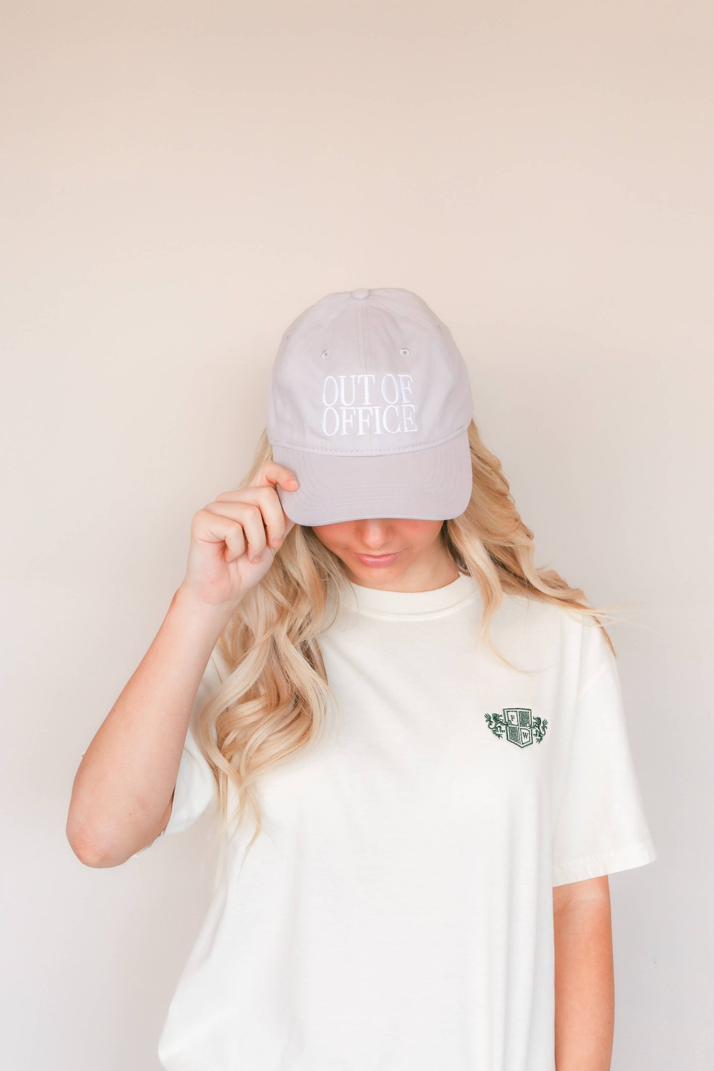 Out Of Office Dad Hat | Grey