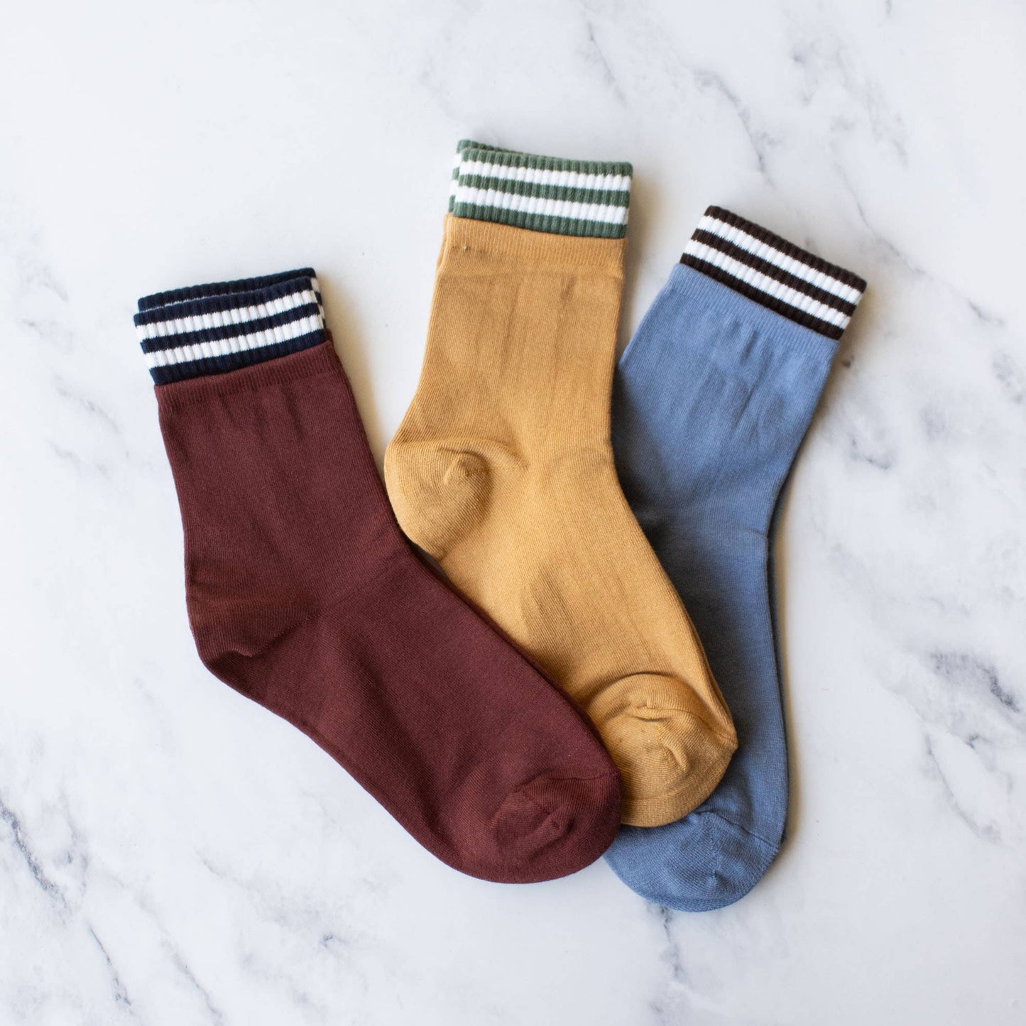 Retro Crew Socks