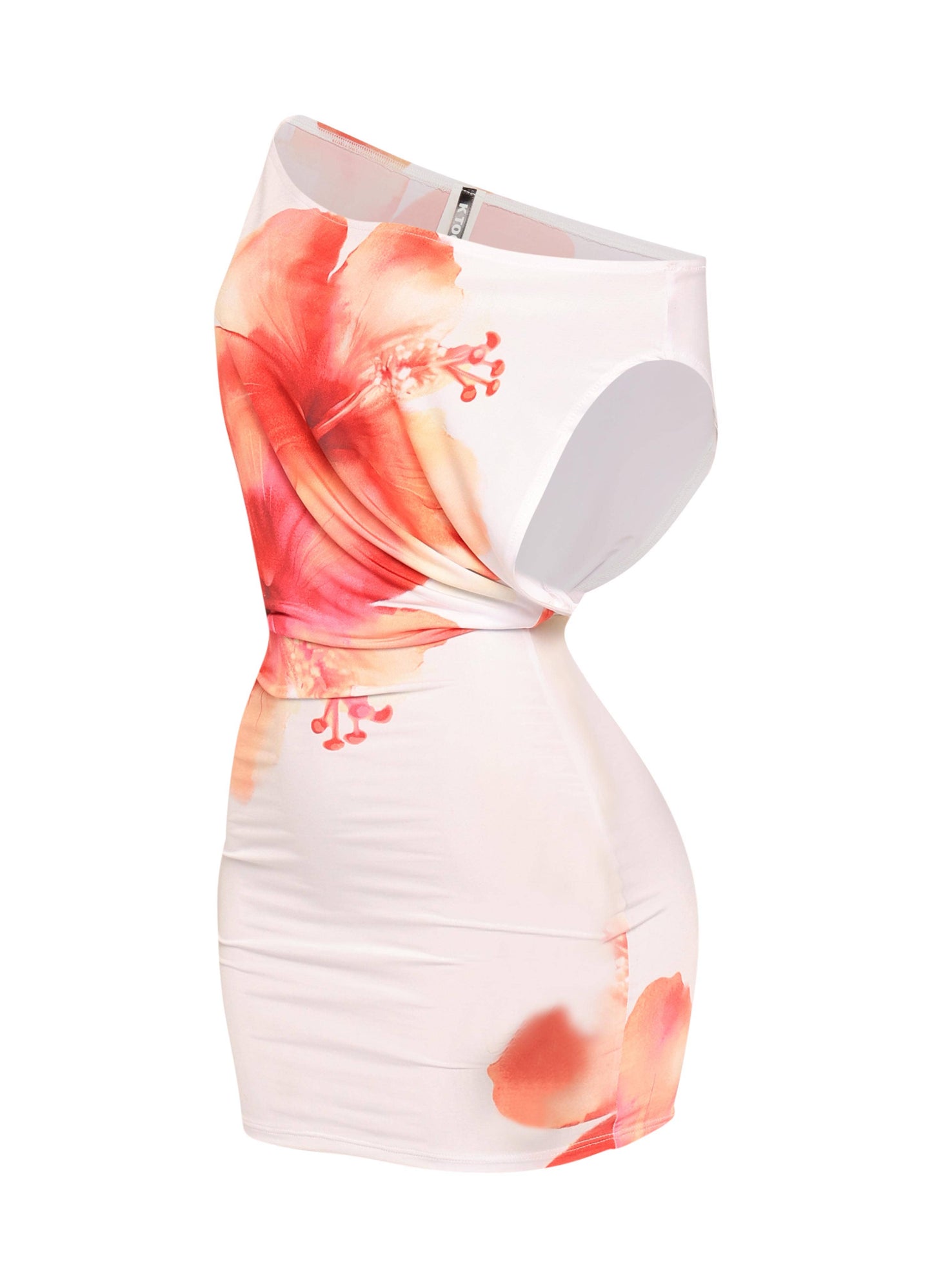 Coral Mini Dress