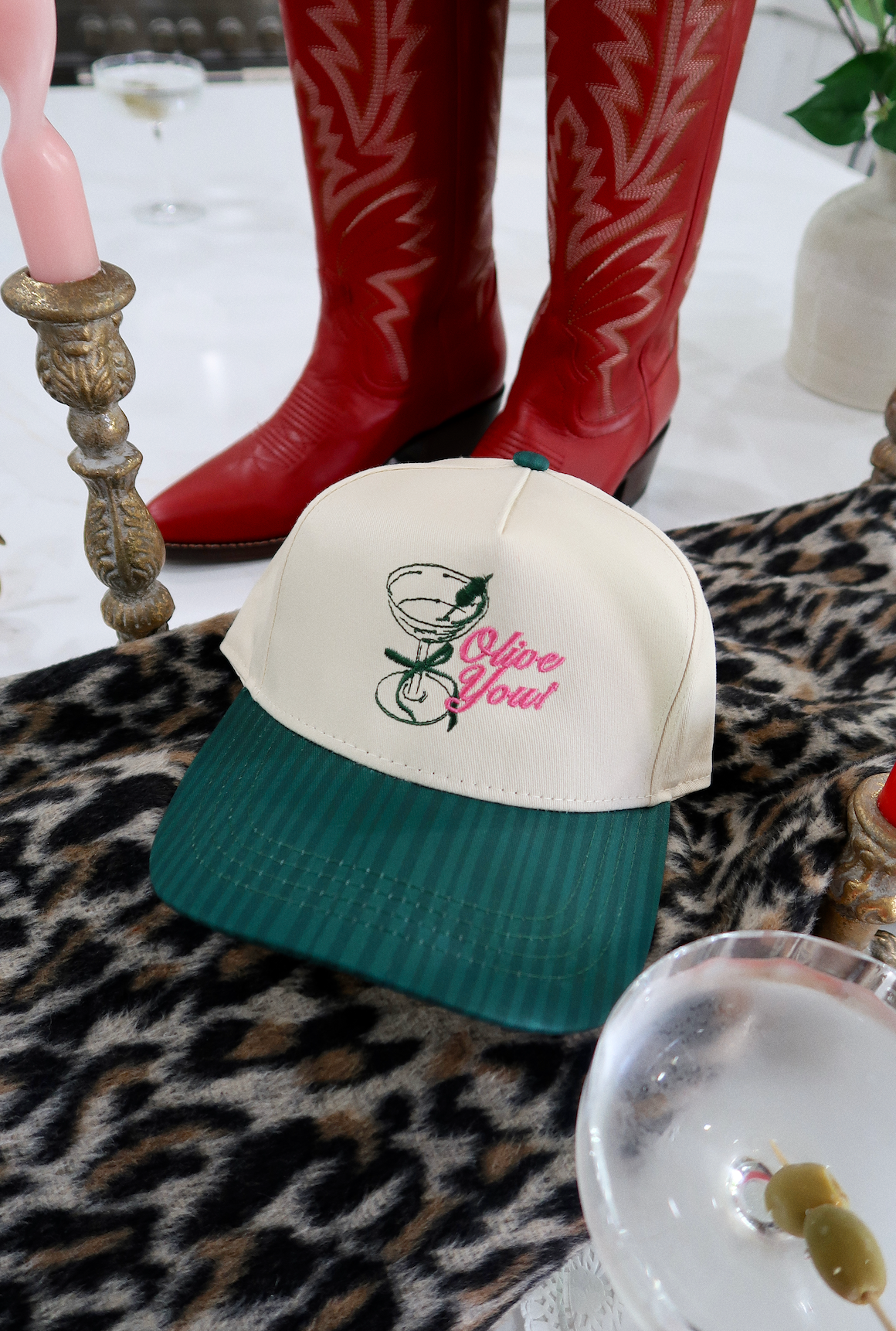 Olive You Hat