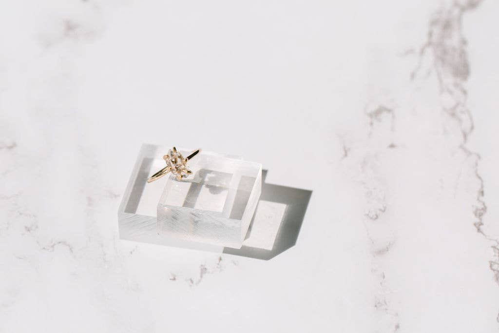 Heiress Herkimer Diamond Ring