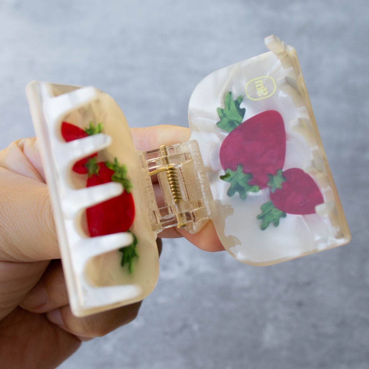 Strawberry Farm Hair Clip