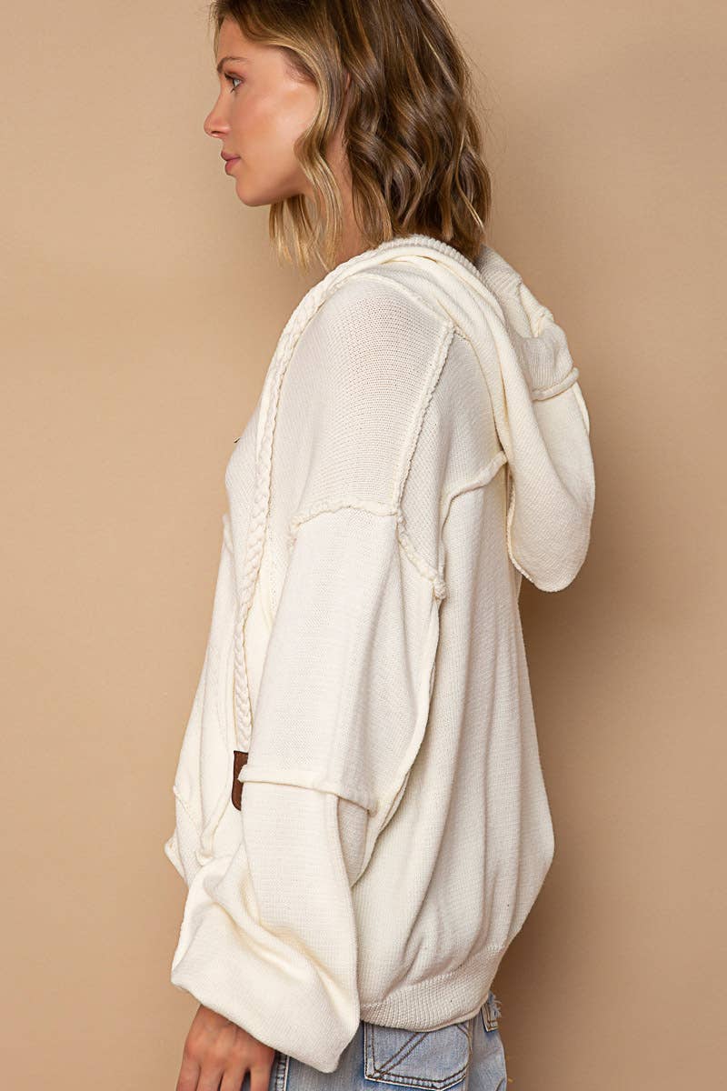 Keylin Knit Zip Hoodie