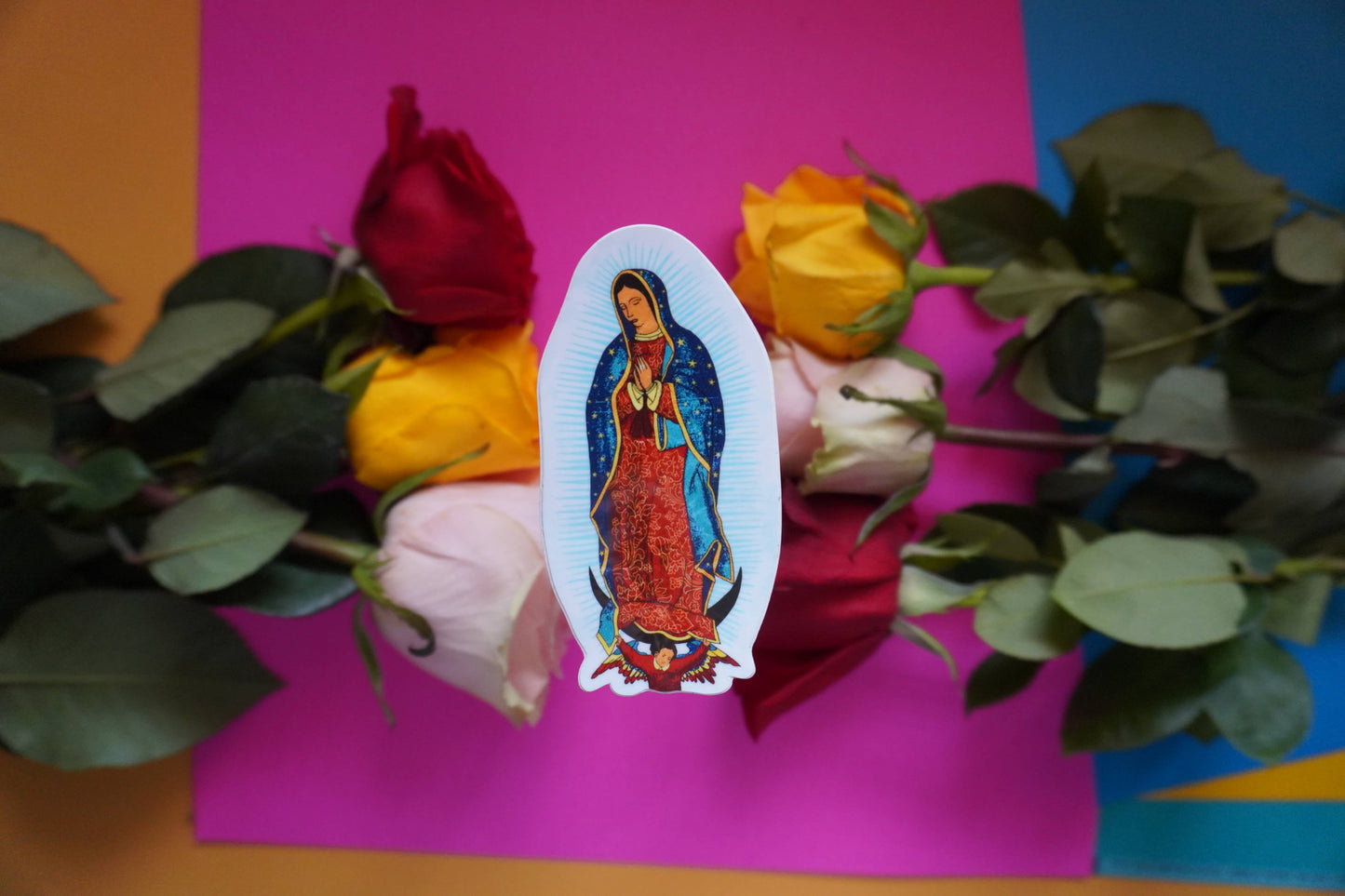 Mexican Virgen De Guadalupe | Vinyl Sticker
