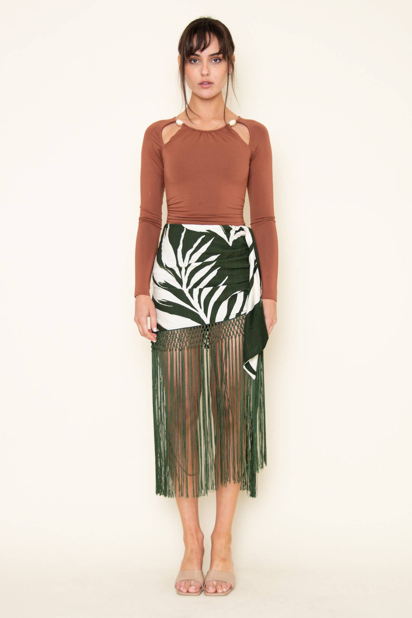 Amazonia Fringe Skirt