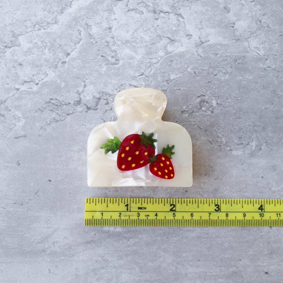 Strawberry Farm Hair Clip