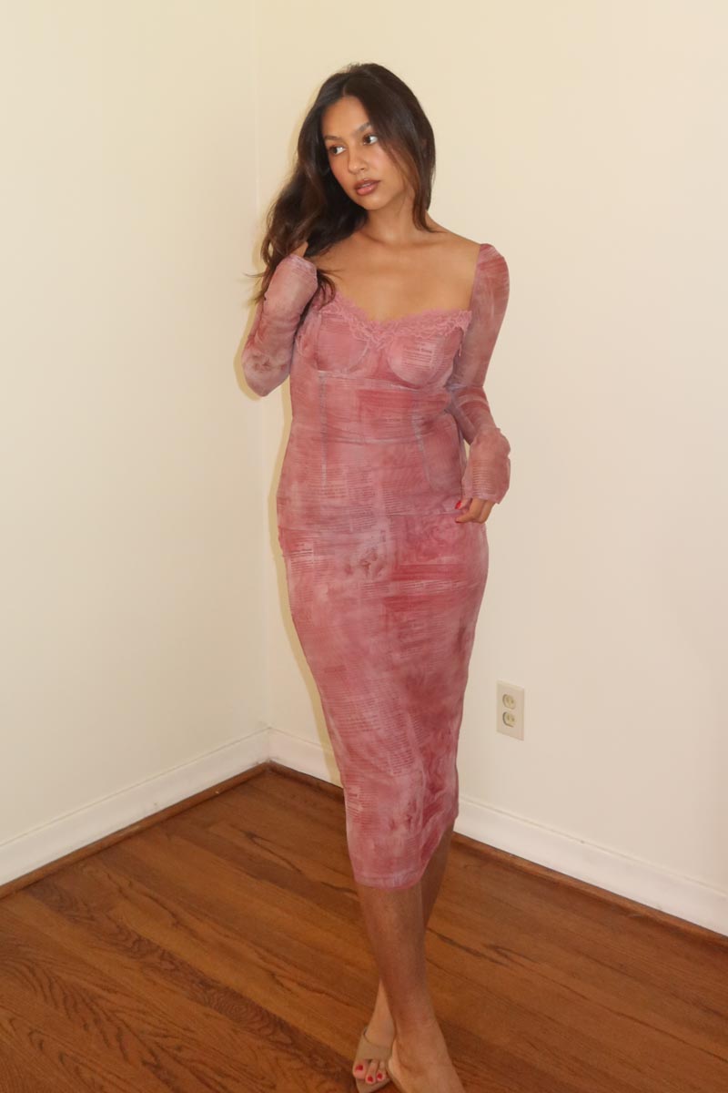 Tell Me More Midi Dress