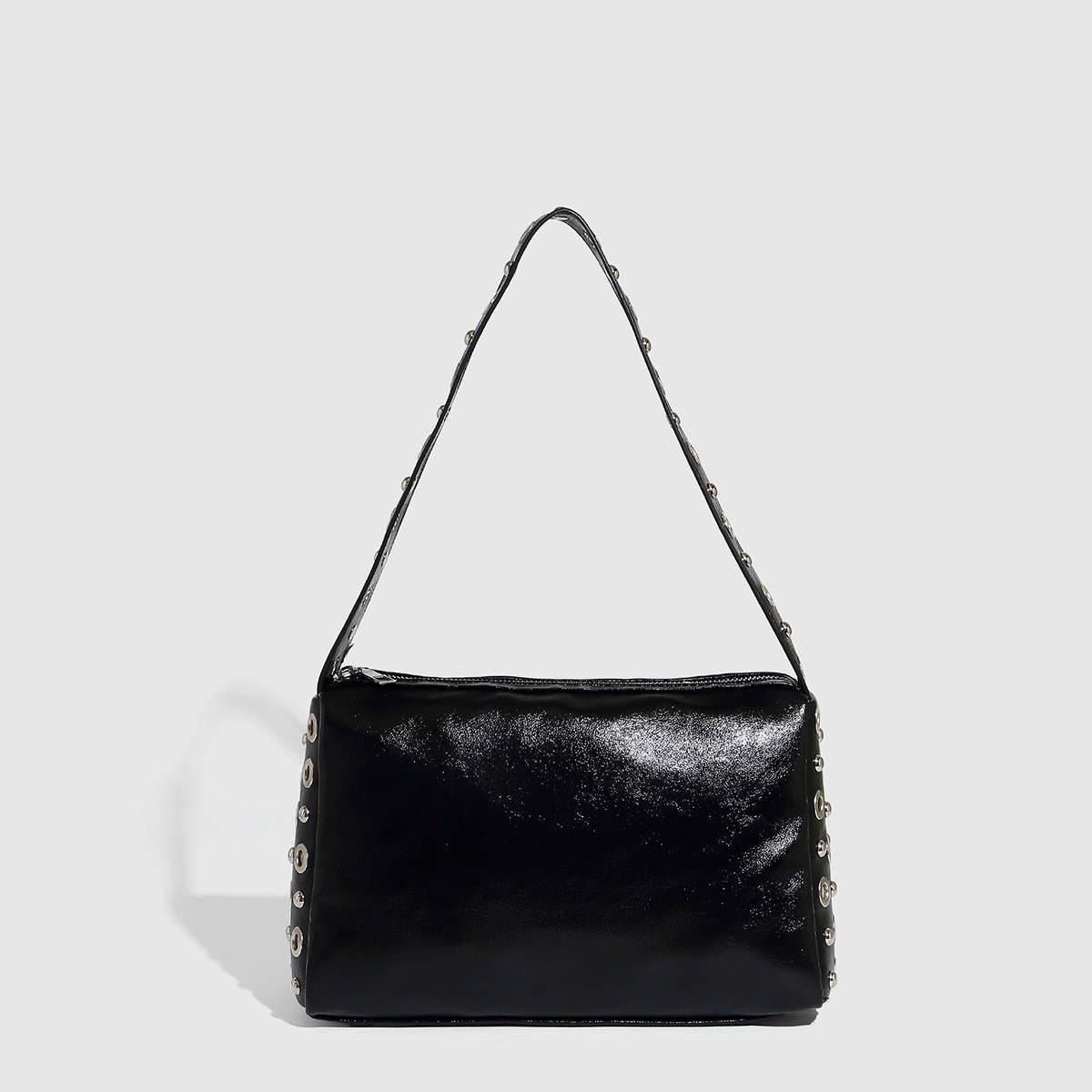 Zeba Eyelet Shoulder Bag